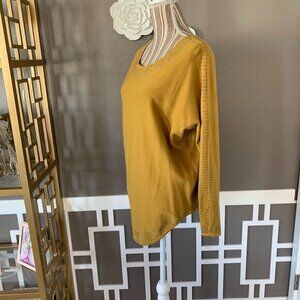 Oliver Mustard & Crystal Sweater
